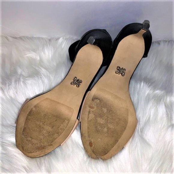 SIMPLY VERA VERA WANG Black & Tan Sandal Heels - Picture 8 of 8